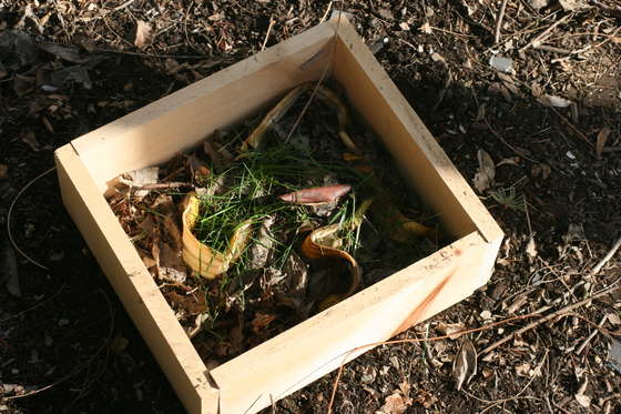Bac compost portable