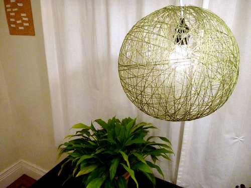 Comment fabriquer une Lampe ficelle avec un ballon de baudruche