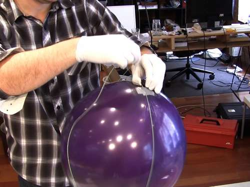 Comment fabriquer une Lampe ficelle avec un ballon de baudruche