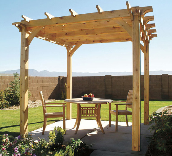 Construire une pergola