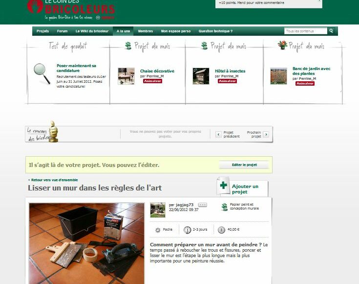 Le coin des bricoleurs par Bosch