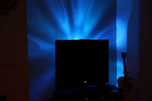 Lumière LED derrière TV