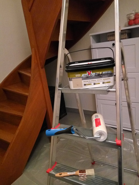 Comment repeindre facilement un escalier en bois ?