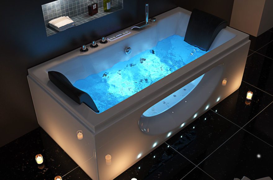 Baignoire-balnéo