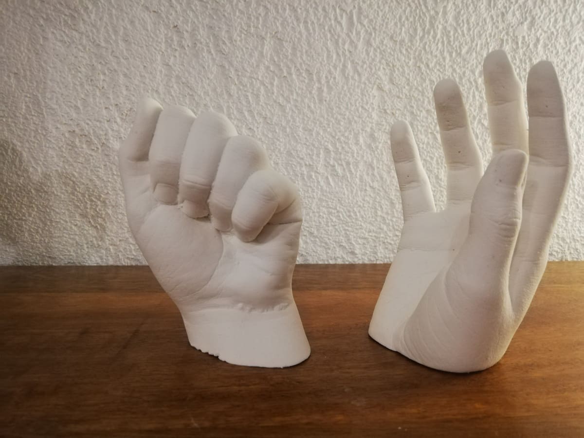 Tuto pour réaliser un moule d'alginate pour plâtre Main et pied de