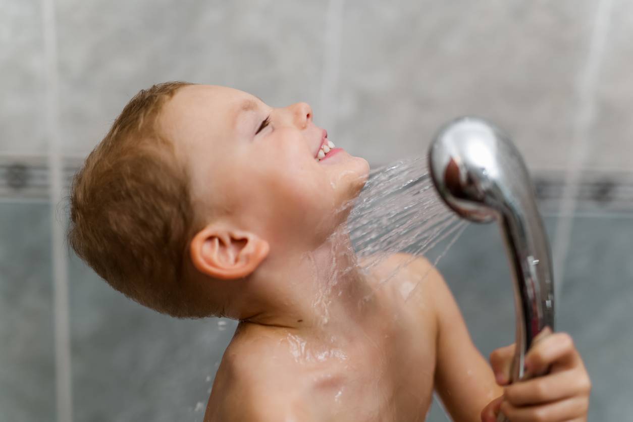 douche enfant