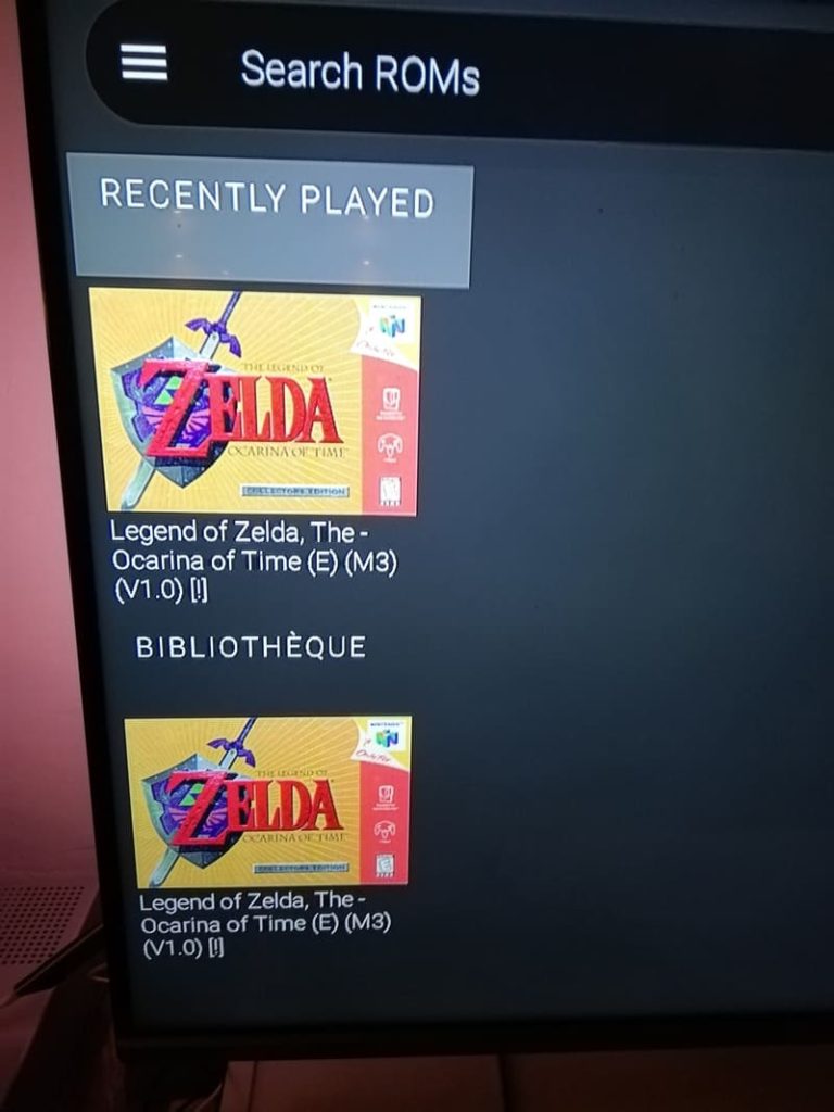 jouer zelda ocarina of time sur google tv