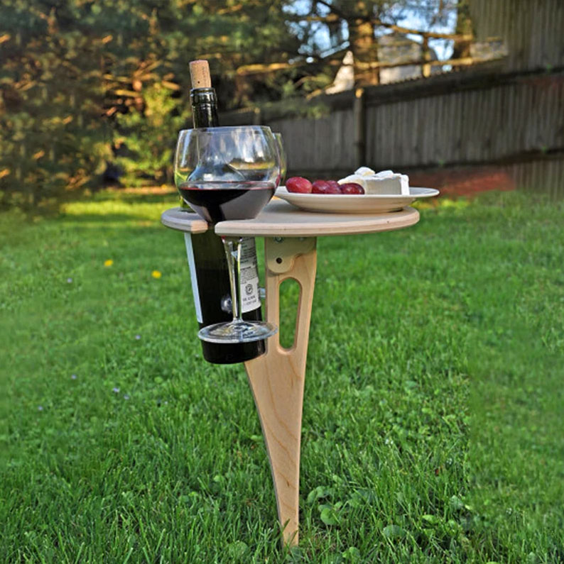 Table portable pour apéritif