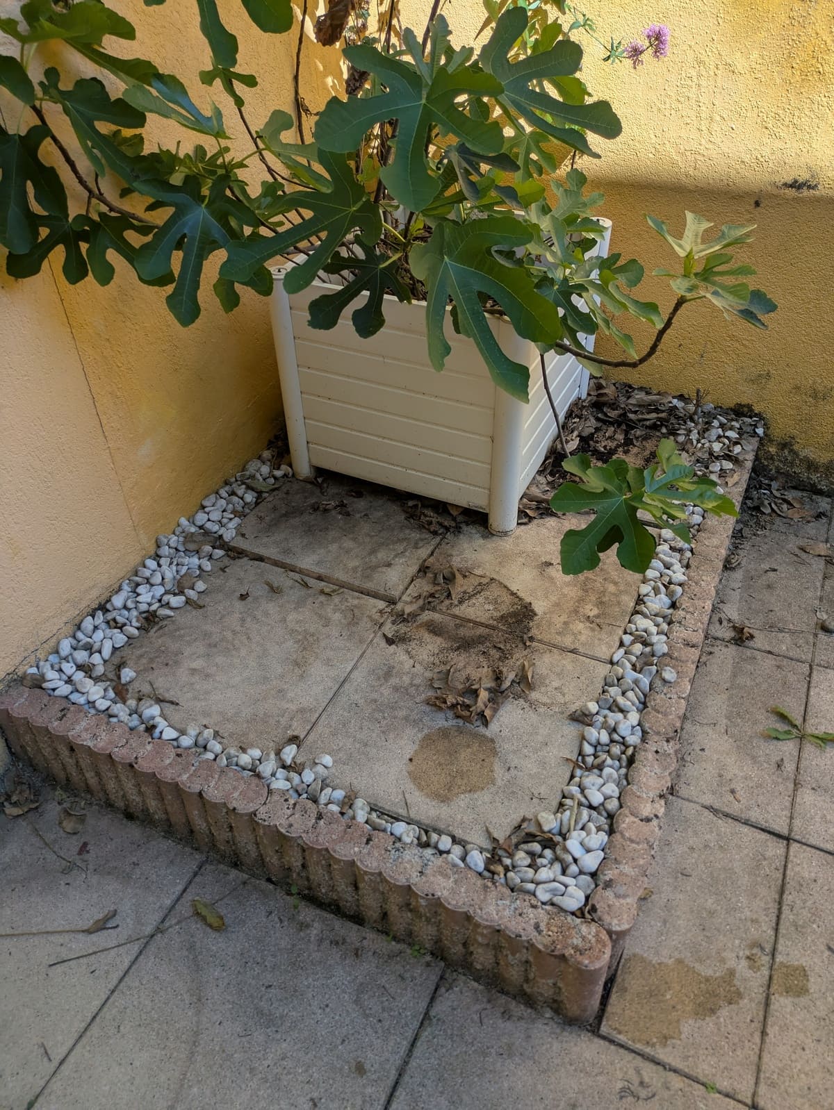 Nettoyer traces noires terrasse