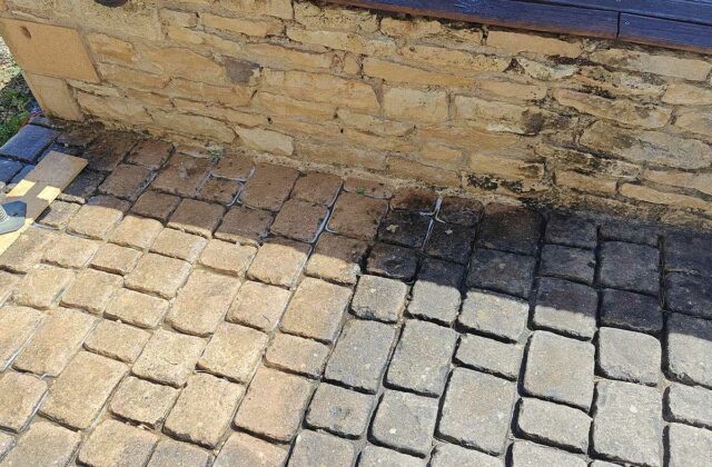 comment nettoyer murs façades et dalles extérieures