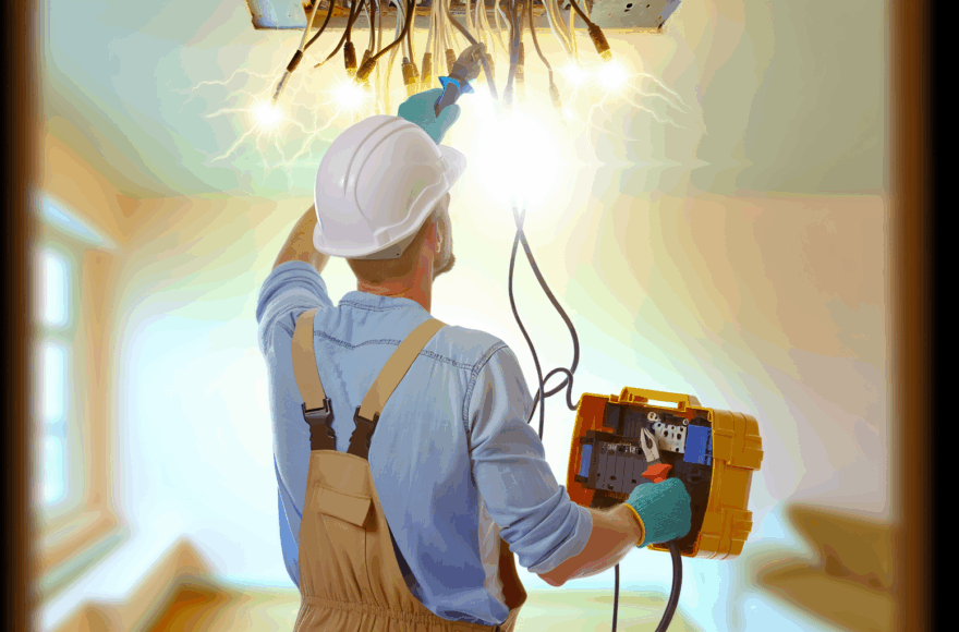 Il a refait toute son électricité sans électricien : voici comment il a fait