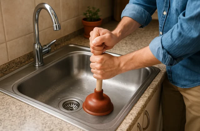 Les astuces de pros pour déboucher un évier sans produits chimiques