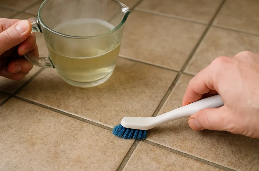 Pourquoi il faut nettoyer tes joints de carrelage avec du vinaigre chaud