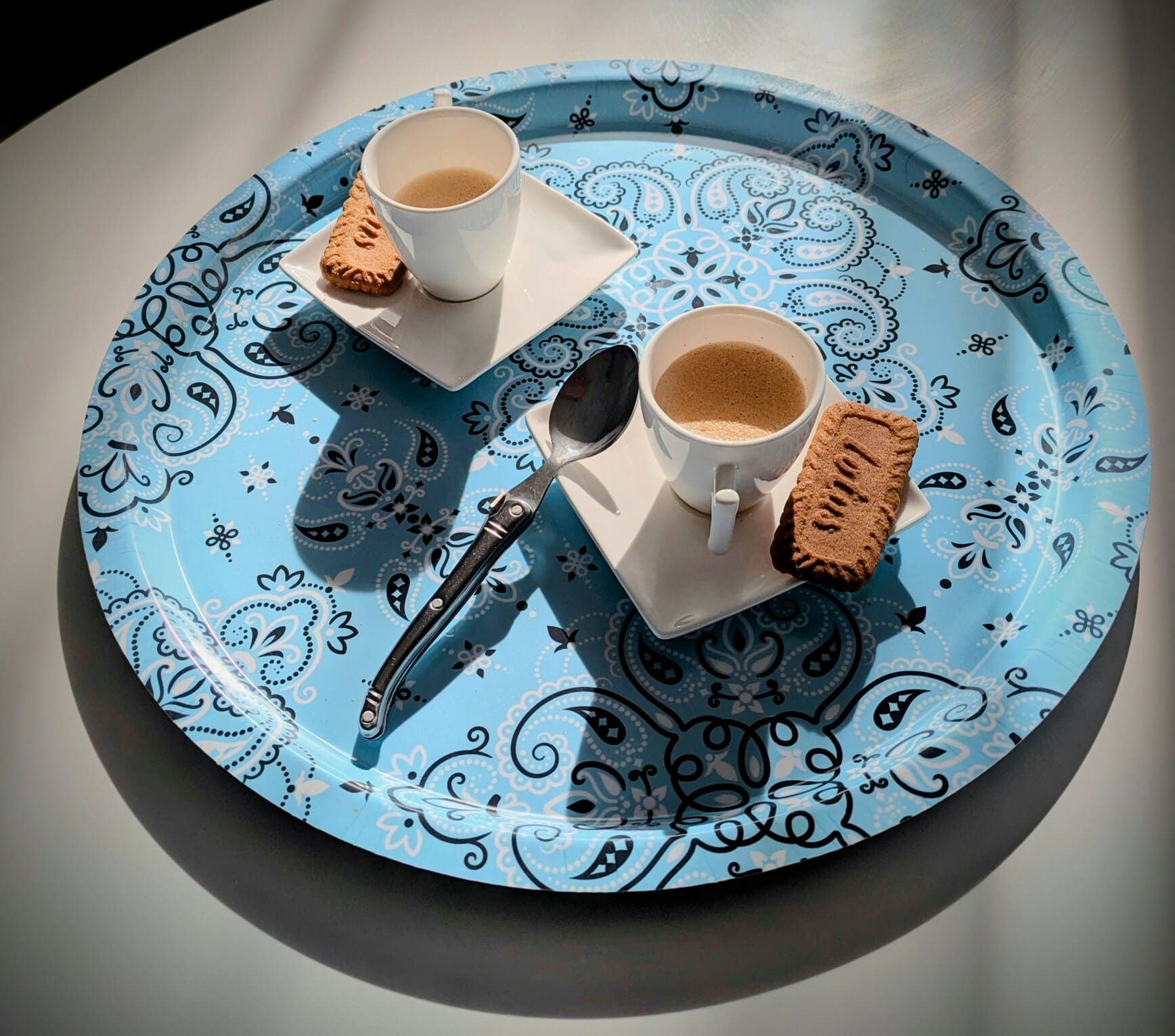 plateau apéro turquoise