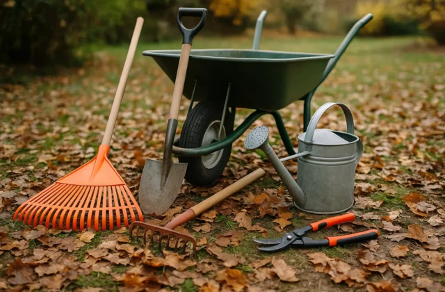 Les 5 outils indispensables pour entretenir ton jardin à l’automne