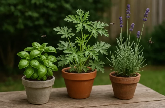 Ces plantes éloignent naturellement les mouches et moustiques