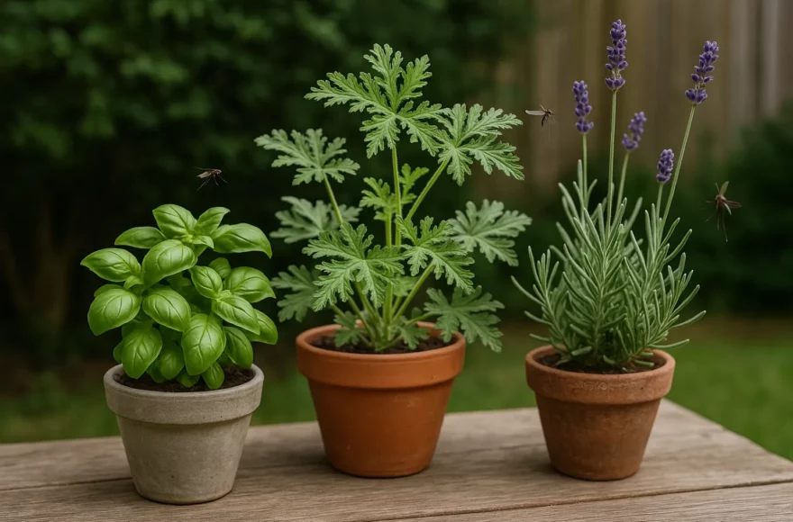 Ces plantes éloignent naturellement les mouches et moustiques