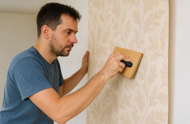 Comment poser un papier peint sans bulles d’air