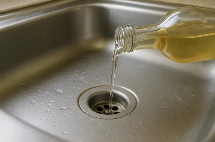 Pourquoi il ne faut jamais verser de vinaigre dans certaines canalisations