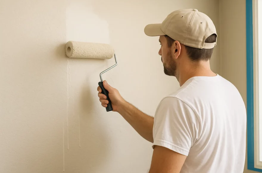 Cette astuce de peintre pro évite les coulures sur les murs