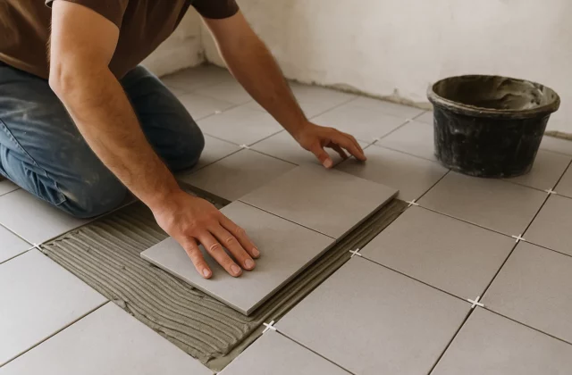 Les 5 erreurs à éviter quand tu poses du carrelage