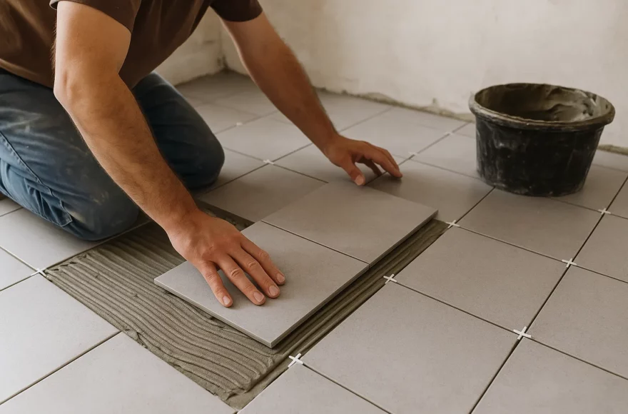 Les 5 erreurs à éviter quand tu poses du carrelage