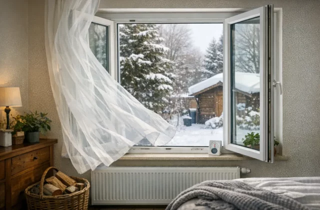 Pourquoi il faut aérer sa maison même en hiver