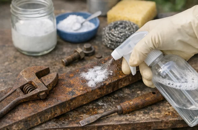 Cette technique pour enlever la rouille sans poncer