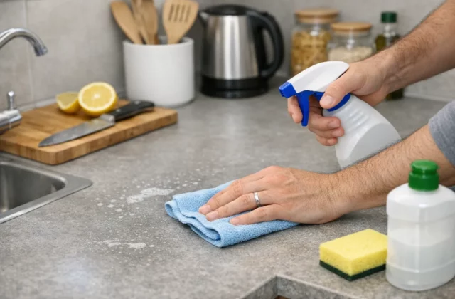 Comment entretenir un plan de travail en stratifié