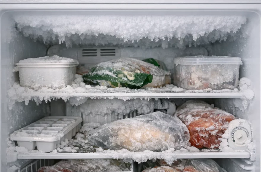 Pourquoi ton congélateur fait trop de givre