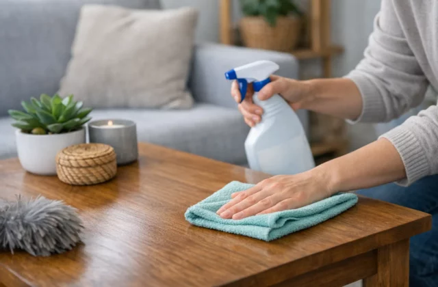 Comment empêcher la poussière de revenir trop vite sur les meubles