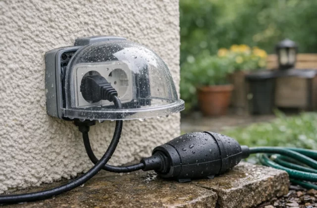 Comment protéger une prise extérieure de l’humidité