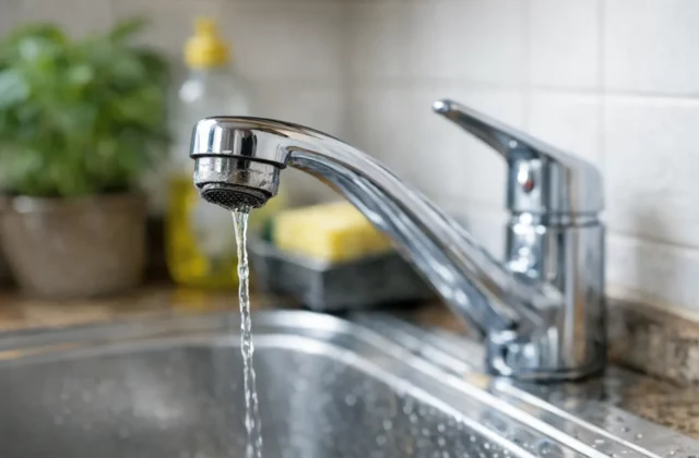 Pourquoi ton mitigeur perd de la pression avec le temps