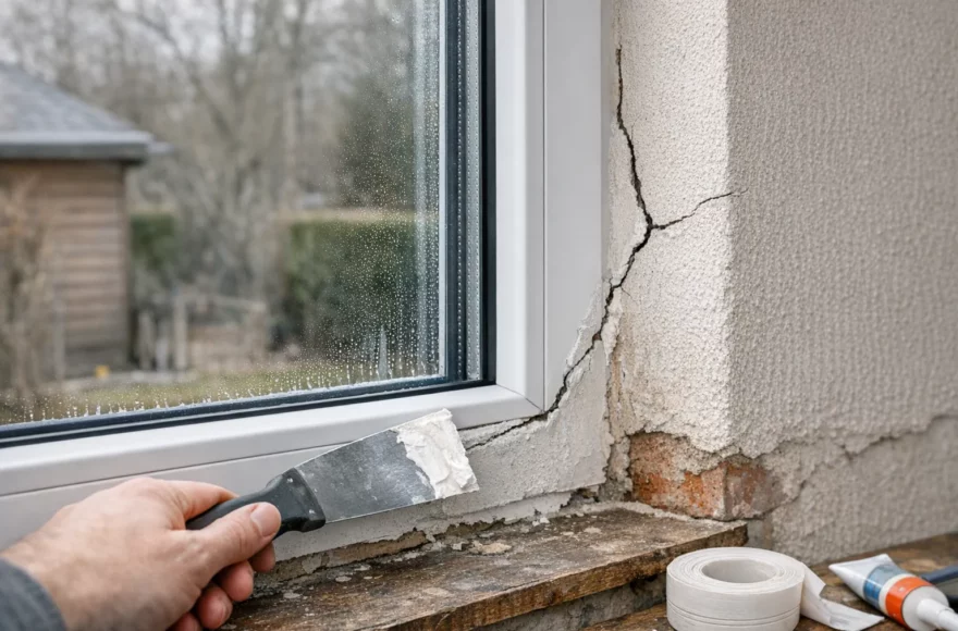 Comment éviter les fissures autour des fenêtres après l’hiver