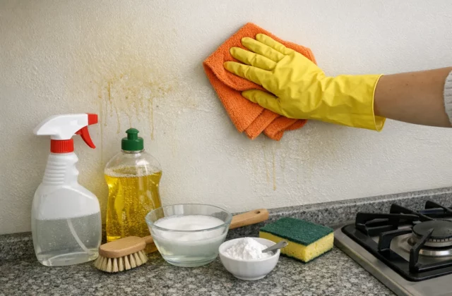 Comment nettoyer un mur gras sans enlever la peinture