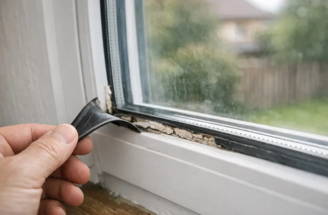 Pourquoi les joints de fenêtre se décollent
