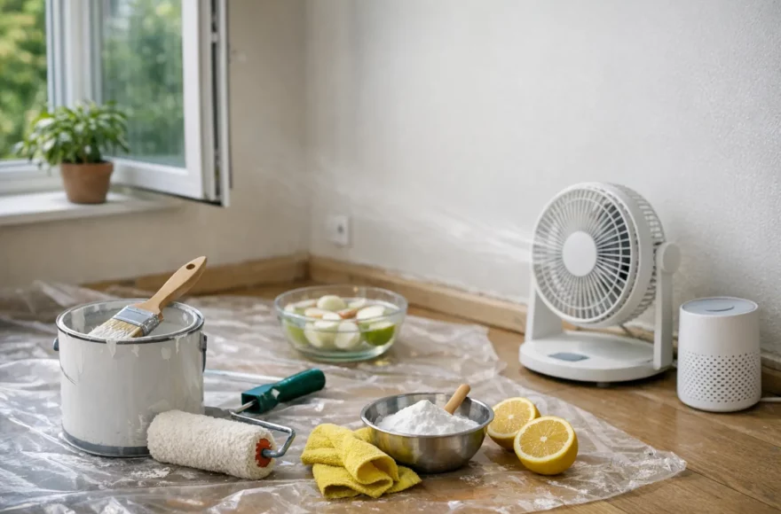 Comment supprimer les odeurs de peinture plus rapidement