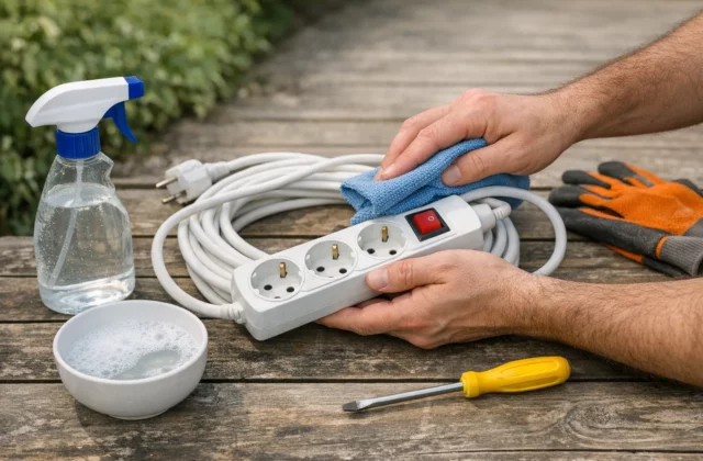 Comment nettoyer une rallonge électrique en toute sécurité
