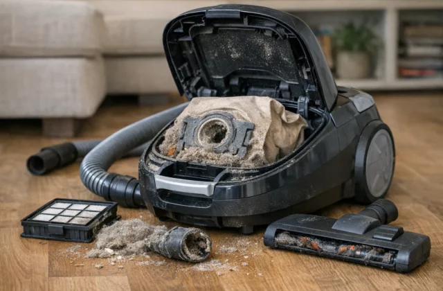 Pourquoi ton aspirateur perd de l’aspiration sans raison