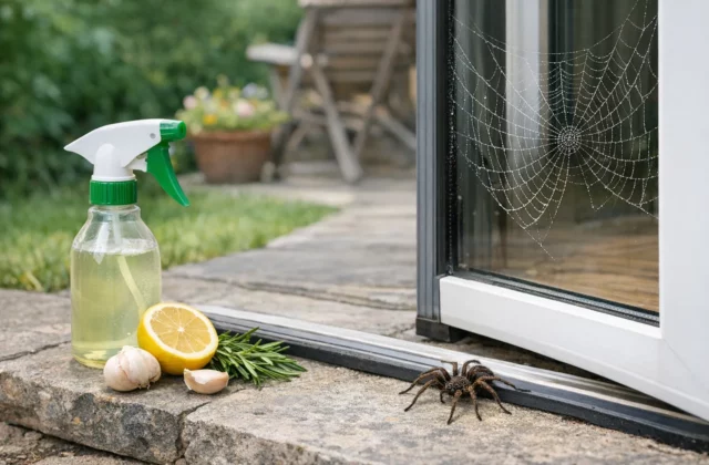 L’astuce pour empêcher les araignées d’entrer dans la maison