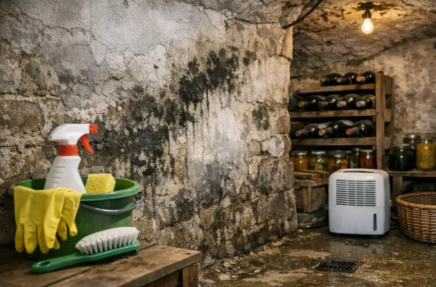 Comment éviter les moisissures dans une cave humide
