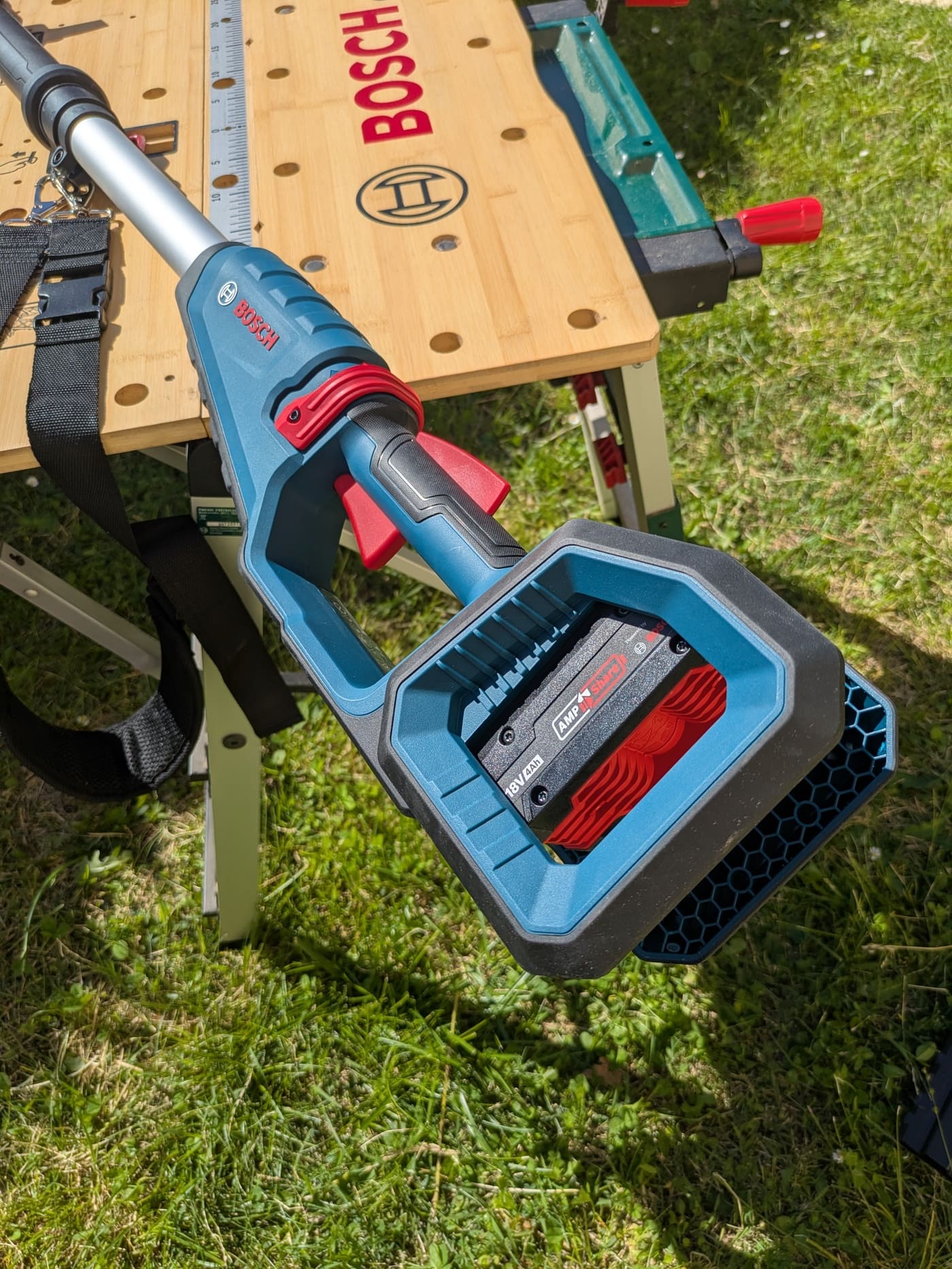 Test du Bosch Professional GHE 18V-50 TP