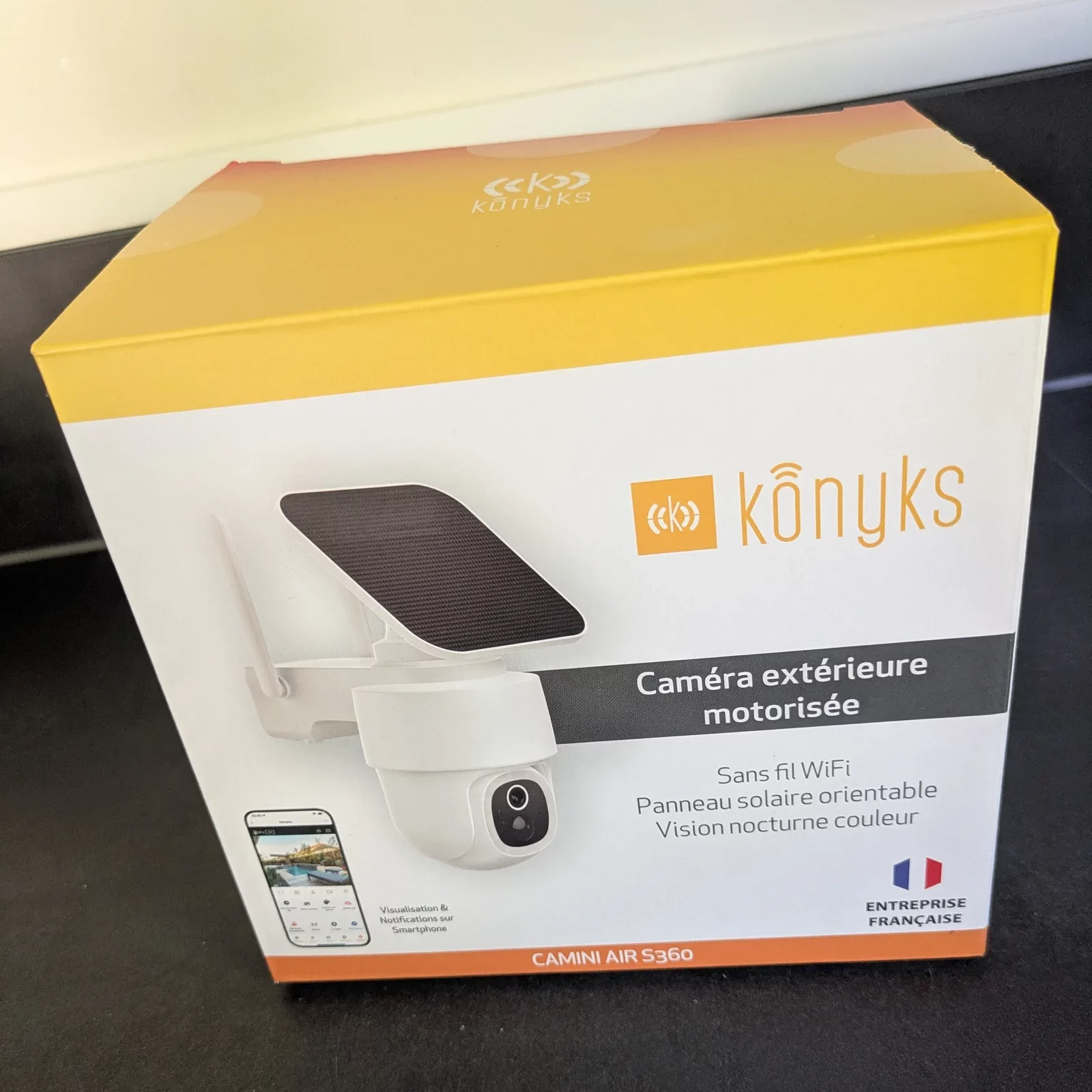 Comment choisir installation caméra extérieure solaire konyks camini air