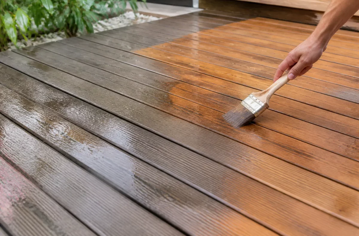 Comment empêcher le bois extérieur de noircir