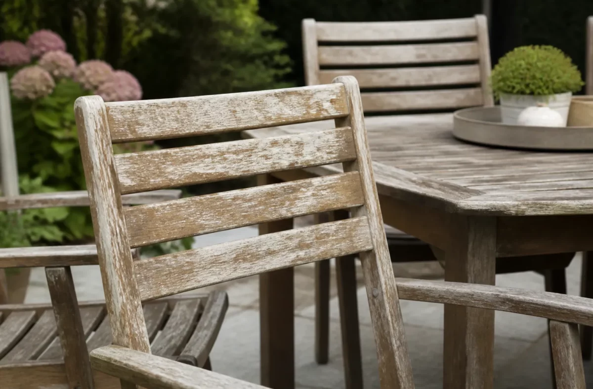 Cette erreur fait vieillir prématurément les salons de jardin en bois