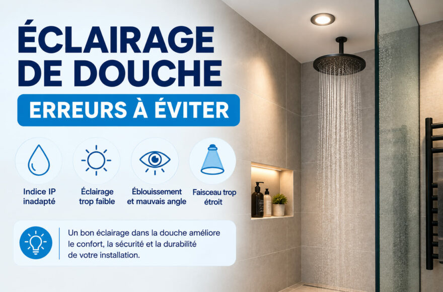 Eclairage de douche