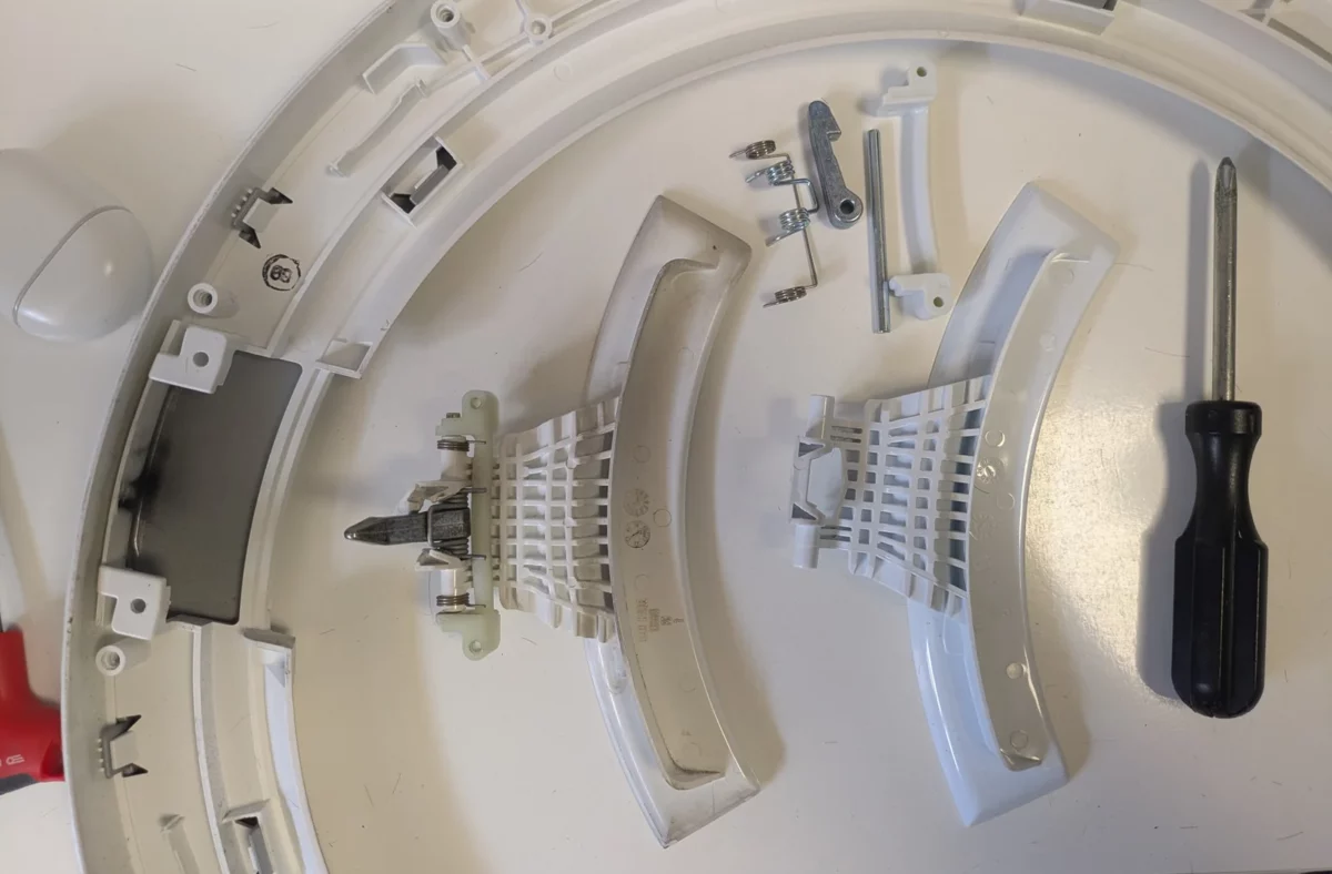 Détails de changer poignée sèche linge lave linge