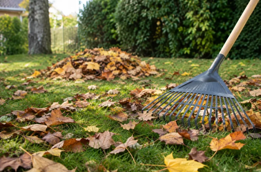 Pourquoi les feuilles mortes ne doivent pas rester tout l’hiver sur la pelouse