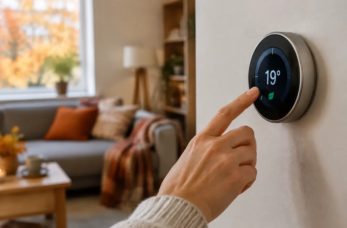 Cette erreur avec ton thermostat peut rendre la maison moins confortable en automne